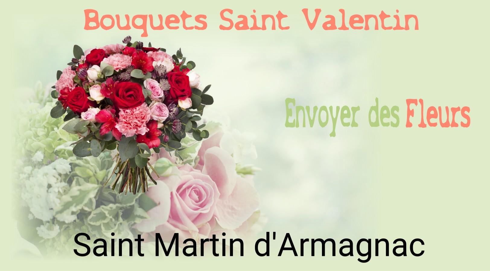 Roses de Saint-Valentin livrées à Saint-Martin-d'Armagnac